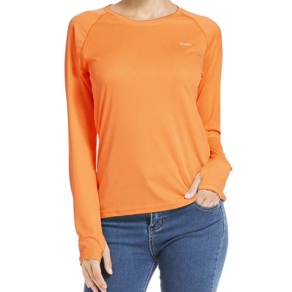 Willit Women's UPF 50+ Sun Protection T-Shirt Long Sleeve SPF UV Hiking Outdoor